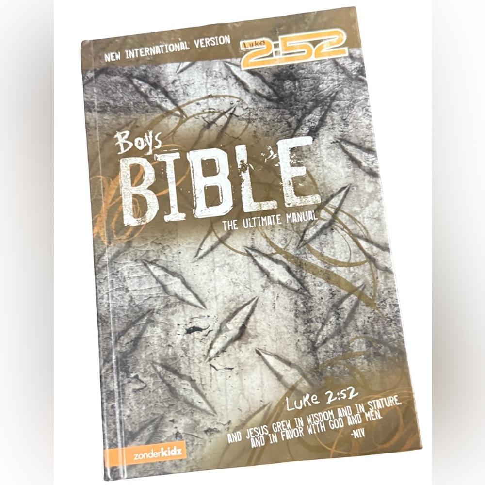 Boys Bible The Ultimate Manual Hardcover with Free Jesus Calling Book for Youth
